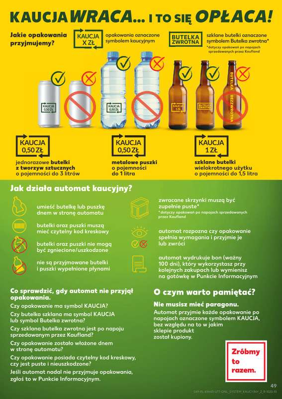 Kaufland - gazetka promocyjna Oferta Kaufland od czwartku 23.10 do wtorku 28.10 - strona 49