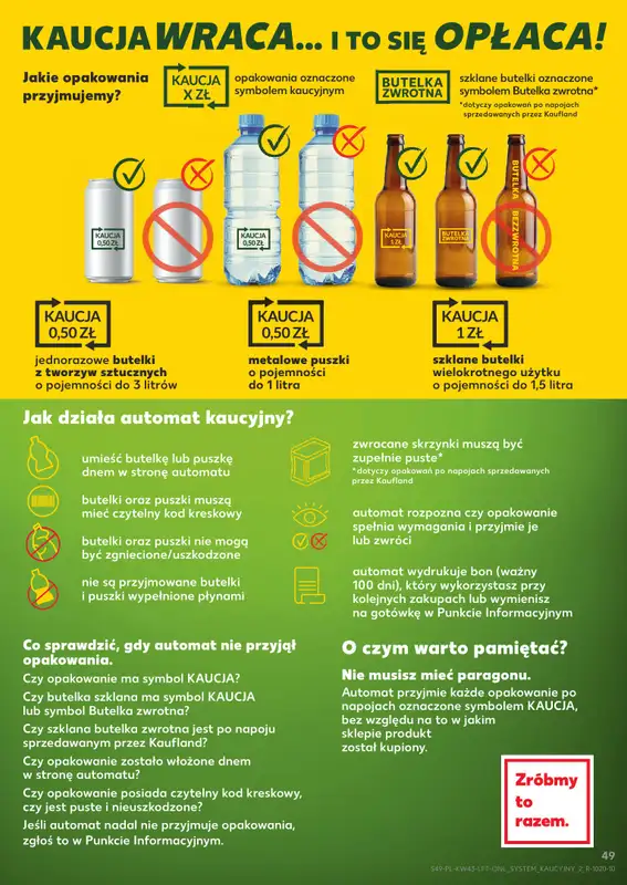 Kaufland - gazetka promocyjna Oferta Kaufland od czwartku 23.10 do wtorku 28.10 - strona 49