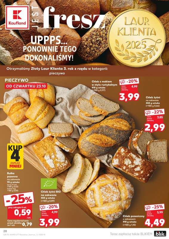 Kaufland - gazetka promocyjna Oferta Kaufland od czwartku 23.10 do wtorku 28.10 - strona 28