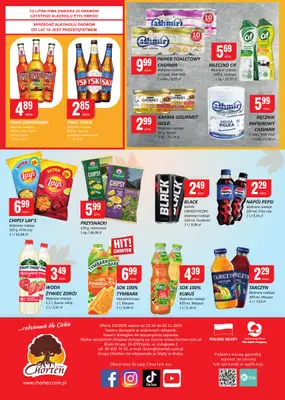 Chorten - gazetka promocyjna Gazetka Małopolska, Śląsk, Podkarpacie, Opolskie Market od czwartku 23.10 do niedzieli 02.11 - strona 4