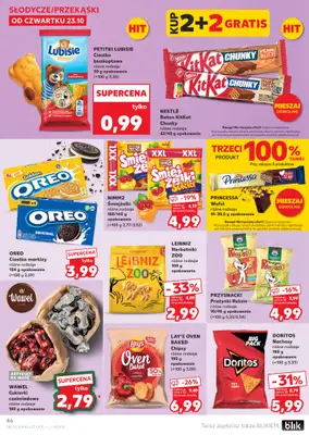 Kaufland - gazetka promocyjna Oferta Kaufland od czwartku 23.10 do wtorku 28.10 - strona 46 Kaufland - gazetka promocyjna Oferta Kaufland od czwartku 23.10 do wtorku 28.10 - strona 46