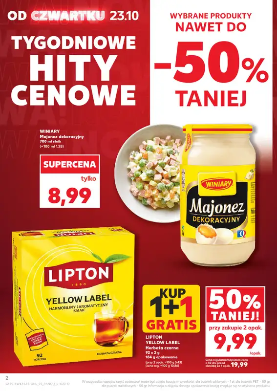 Kaufland - gazetka promocyjna Oferta Kaufland od czwartku 23.10 do wtorku 28.10 - strona 2