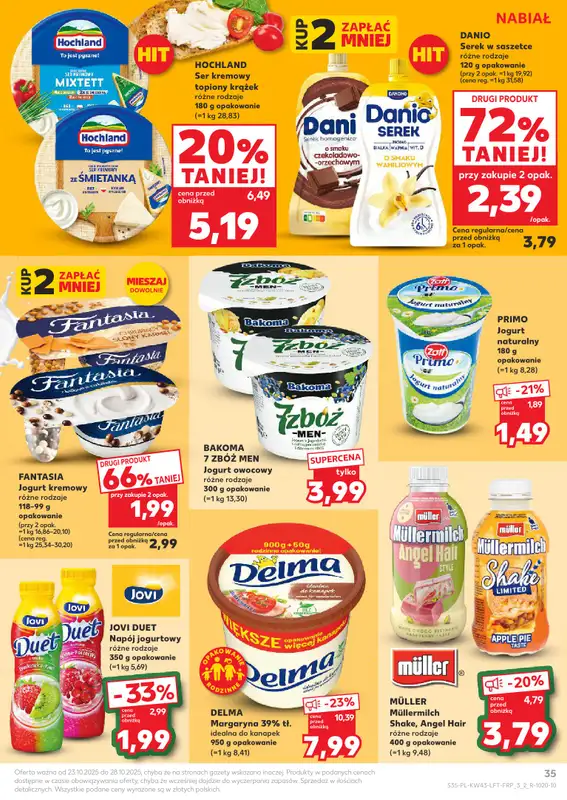 Kaufland - gazetka promocyjna Oferta Kaufland od czwartku 23.10 do wtorku 28.10 - strona 35