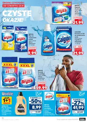 Kaufland - gazetka promocyjna Oferta Kaufland od czwartku 23.10 do wtorku 28.10 - strona 56 Kaufland - gazetka promocyjna Oferta Kaufland od czwartku 23.10 do wtorku 28.10 - strona 56
