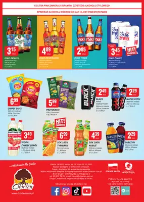 Chorten - gazetka promocyjna Gazetka Małopolska, Śląsk, Podkarpacie, Opolskie Minimarket od czwartku 23.10 do niedzieli 02.11 - strona 2