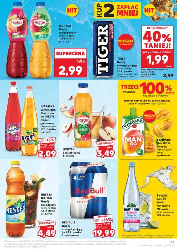 Kaufland - gazetka promocyjna Oferta Kaufland od czwartku 23.10 do wtorku 28.10 - strona 51