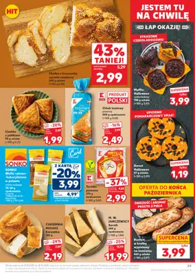Kaufland - gazetka promocyjna Oferta Kaufland od czwartku 23.10 do wtorku 28.10 - strona 29 Kaufland - gazetka promocyjna Oferta Kaufland od czwartku 23.10 do wtorku 28.10 - strona 29