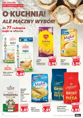 Kaufland - gazetka promocyjna Oferta Kaufland od czwartku 23.10 do wtorku 28.10 - strona 44 Kaufland - gazetka promocyjna Oferta Kaufland od czwartku 23.10 do wtorku 28.10 - strona 44