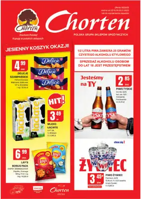 Chorten - gazetka promocyjna Gazetka Radom Market od czwartku 23.10 do niedzieli 02.11