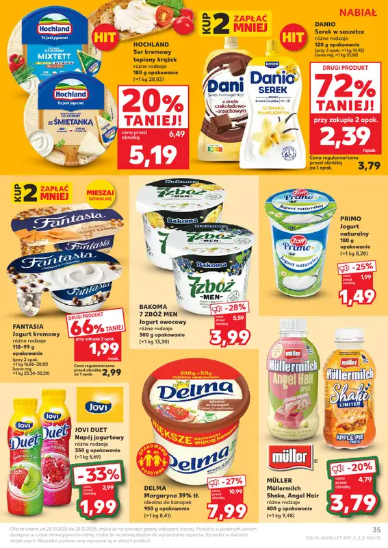 Kaufland - gazetka promocyjna Oferta Kaufland od czwartku 23.10 do wtorku 28.10 - strona 35