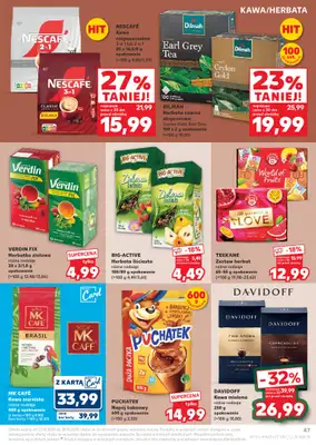 Kaufland - gazetka promocyjna Oferta Kaufland od czwartku 23.10 do wtorku 28.10 - strona 47 Kaufland - gazetka promocyjna Oferta Kaufland od czwartku 23.10 do wtorku 28.10 - strona 47