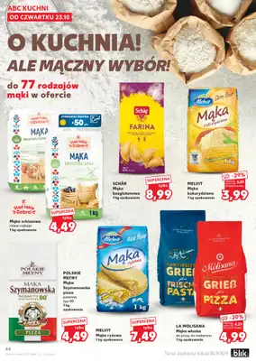 Kaufland - gazetka promocyjna Oferta Kaufland od czwartku 23.10 do wtorku 28.10 - strona 44 Kaufland - gazetka promocyjna Oferta Kaufland od czwartku 23.10 do wtorku 28.10 - strona 44