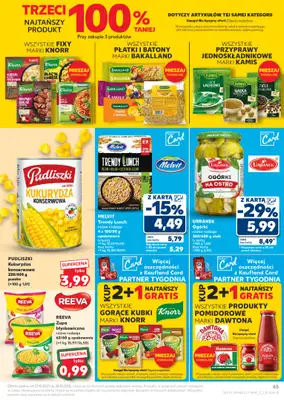 Kaufland - gazetka promocyjna Oferta Kaufland od czwartku 23.10 do wtorku 28.10 - strona 45 Kaufland - gazetka promocyjna Oferta Kaufland od czwartku 23.10 do wtorku 28.10 - strona 45
