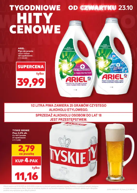 Kaufland - gazetka promocyjna Oferta Kaufland od czwartku 23.10 do wtorku 28.10 - strona 5