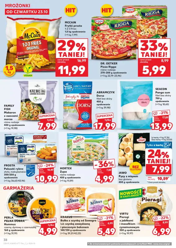 Kaufland - gazetka promocyjna Oferta Kaufland od czwartku 23.10 do wtorku 28.10 - strona 38