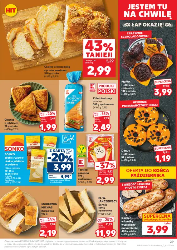 Kaufland - gazetka promocyjna Oferta Kaufland od czwartku 23.10 do wtorku 28.10 - strona 29