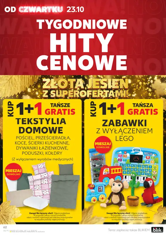 Kaufland - gazetka promocyjna Oferta Kaufland od czwartku 23.10 do wtorku 28.10 - strona 62