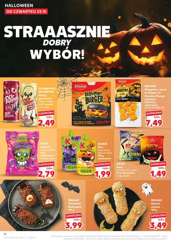 Kaufland - gazetka promocyjna Oferta Kaufland od czwartku 23.10 do wtorku 28.10 - strona 14