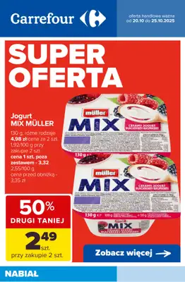 Carrefour - gazetka promocyjna Do -70% na drugi produkt od wtorku 21.10 do soboty 25.10 - strona 6