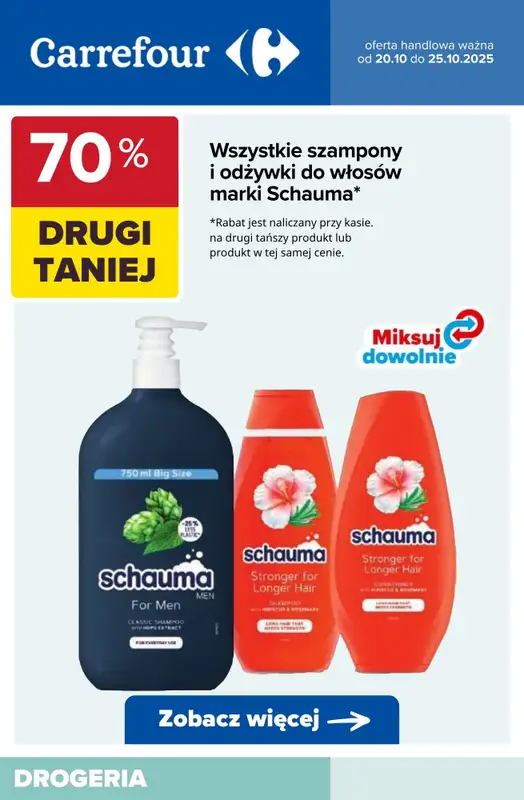 Carrefour - gazetka promocyjna Do -70% na drugi produkt   - strona 2