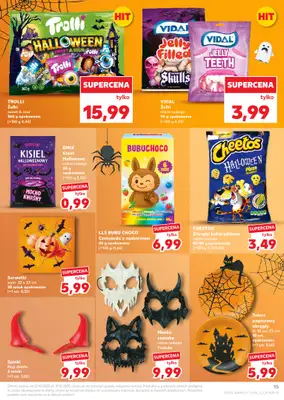 Kaufland - gazetka promocyjna Oferta Kaufland od czwartku 23.10 do wtorku 28.10 - strona 15 Kaufland - gazetka promocyjna Oferta Kaufland od czwartku 23.10 do wtorku 28.10 - strona 15