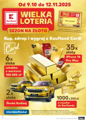 Kaufland - gazetka promocyjna Oferta Kaufland od czwartku 23.10 do wtorku 28.10 - strona 10 Kaufland - gazetka promocyjna Oferta Kaufland od czwartku 23.10 do wtorku 28.10 - strona 10