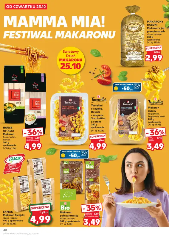 Kaufland - gazetka promocyjna Oferta Kaufland od czwartku 23.10 do wtorku 28.10 - strona 40