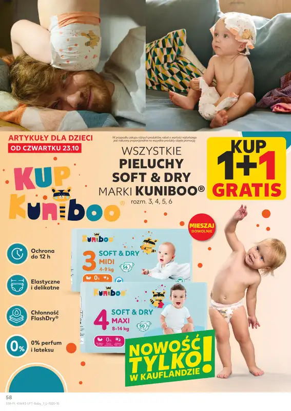 Kaufland - gazetka promocyjna Oferta Kaufland od czwartku 23.10 do wtorku 28.10 - strona 58