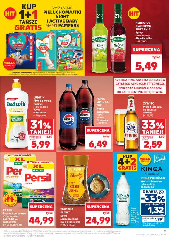 Kaufland - gazetka promocyjna Oferta Kaufland od czwartku 23.10 do wtorku 28.10 - strona 9