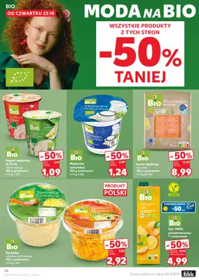 Kaufland - gazetka promocyjna Oferta Kaufland od czwartku 23.10 do wtorku 28.10 - strona 36 Kaufland - gazetka promocyjna Oferta Kaufland od czwartku 23.10 do wtorku 28.10 - strona 36