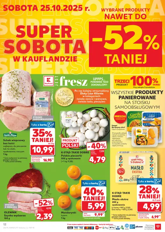Kaufland - gazetka promocyjna Oferta Kaufland od czwartku 23.10 do wtorku 28.10 - strona 12