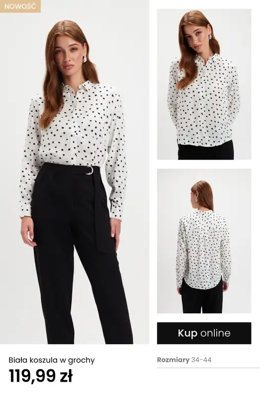 Top Secret - gazetka promocyjna -25% na wszystkie bluzki, koszule i topy za min. 149,99 od wtorku 21.10 do czwartku 30.10 - strona 7