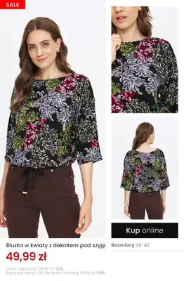 Top Secret - gazetka promocyjna -25% na wszystkie bluzki, koszule i topy za min. 149,99 od wtorku 21.10 do czwartku 30.10 - strona 5