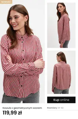 Top Secret - gazetka promocyjna -25% na wszystkie bluzki, koszule i topy za min. 149,99 od wtorku 21.10 do czwartku 30.10 - strona 14