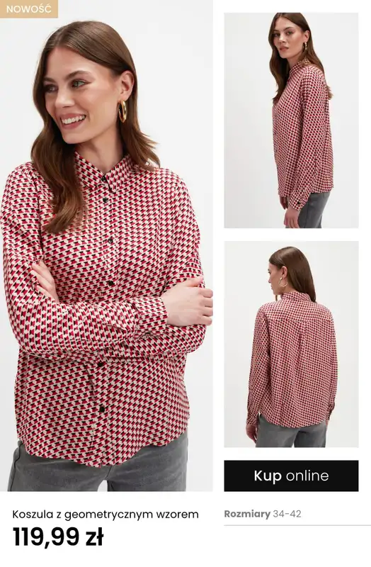 Top Secret - gazetka promocyjna -25% na wszystkie bluzki, koszule i topy za min. 149,99 od wtorku 21.10 do czwartku 30.10 - strona 14