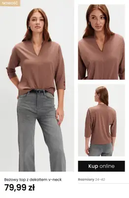 Top Secret - gazetka promocyjna -25% na wszystkie bluzki, koszule i topy za min. 149,99 od wtorku 21.10 do czwartku 30.10 - strona 12