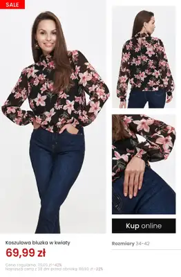 Top Secret - gazetka promocyjna -25% na wszystkie bluzki, koszule i topy za min. 149,99 od wtorku 21.10 do czwartku 30.10 - strona 8