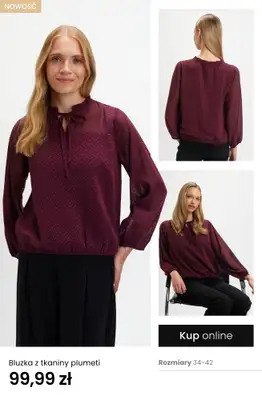 Top Secret - gazetka promocyjna -25% na wszystkie bluzki, koszule i topy za min. 149,99 od wtorku 21.10 do czwartku 30.10 - strona 11