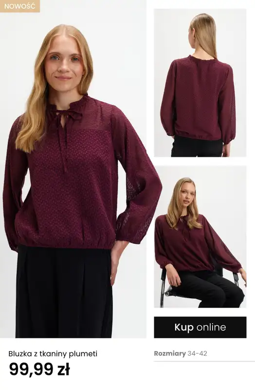 Top Secret - gazetka promocyjna -25% na wszystkie bluzki, koszule i topy za min. 149,99 od wtorku 21.10 do czwartku 30.10 - strona 11