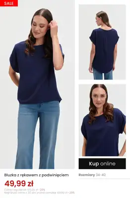 Top Secret - gazetka promocyjna -25% na wszystkie bluzki, koszule i topy za min. 149,99 od wtorku 21.10 do czwartku 30.10 - strona 9