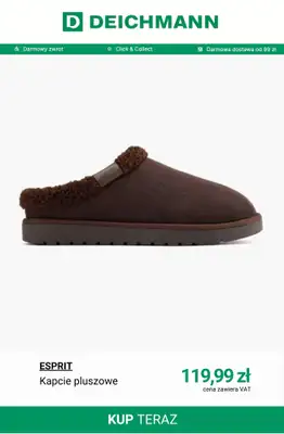 Deichmann - gazetka promocyjna Kapcie damskie od wtorku 21.10 do środy 29.10 - strona 7 Deichmann - gazetka promocyjna Kapcie damskie od wtorku 21.10 do środy 29.10 - strona 7