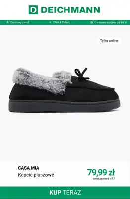 Deichmann - gazetka promocyjna Kapcie damskie od wtorku 21.10 do środy 29.10 - strona 6 Deichmann - gazetka promocyjna Kapcie damskie od wtorku 21.10 do środy 29.10 - strona 6