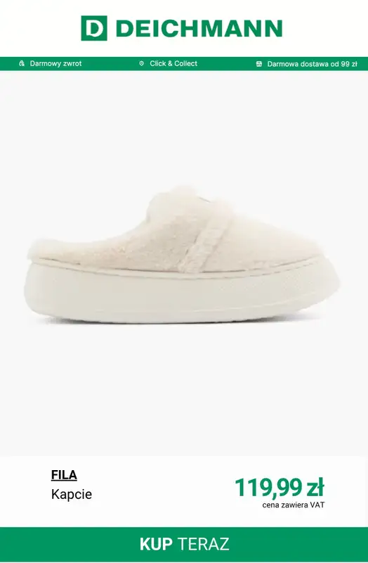 Deichmann - gazetka promocyjna Kapcie damskie   - strona 2