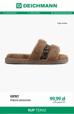 Deichmann - gazetka promocyjna Kapcie damskie od wtorku 21.10 do środy 29.10 - strona 8 Deichmann - gazetka promocyjna Kapcie damskie od wtorku 21.10 do środy 29.10 - strona 8