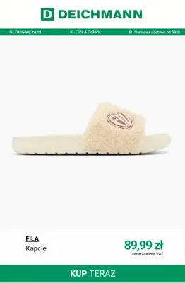 Deichmann - gazetka promocyjna Kapcie damskie od wtorku 21.10 do środy 29.10 - strona 4 Deichmann - gazetka promocyjna Kapcie damskie od wtorku 21.10 do środy 29.10 - strona 4