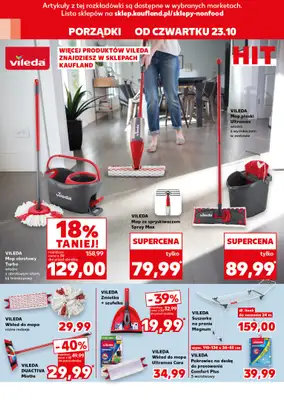 Kaufland - gazetka promocyjna Oferta Kaufland - Non Food od czwartku 23.10 do wtorku 28.10 - strona 10 Kaufland - gazetka promocyjna Oferta Kaufland - Non Food od czwartku 23.10 do wtorku 28.10 - strona 10