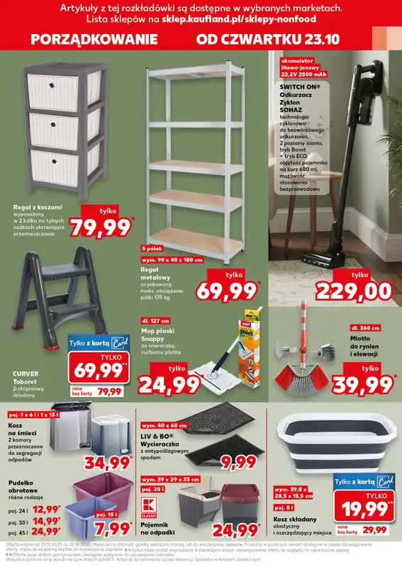 Kaufland - gazetka promocyjna Oferta Kaufland - Non Food od czwartku 23.10 do wtorku 28.10 - strona 13