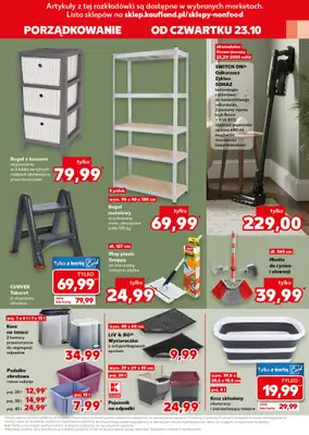 Kaufland - gazetka promocyjna Oferta Kaufland - Non Food od czwartku 23.10 do wtorku 28.10 - strona 13 Kaufland - gazetka promocyjna Oferta Kaufland - Non Food od czwartku 23.10 do wtorku 28.10 - strona 13