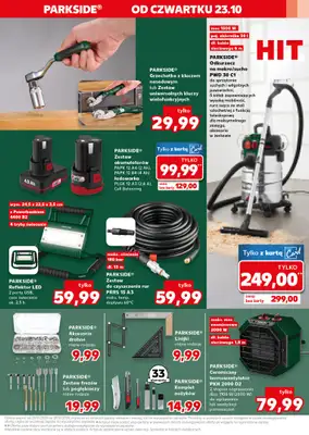 Kaufland - gazetka promocyjna Oferta Kaufland - Non Food od czwartku 23.10 do wtorku 28.10 - strona 15 Kaufland - gazetka promocyjna Oferta Kaufland - Non Food od czwartku 23.10 do wtorku 28.10 - strona 15
