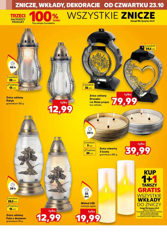 Kaufland - gazetka promocyjna Oferta Kaufland - Non Food od czwartku 23.10 do wtorku 28.10 - strona 6 Kaufland - gazetka promocyjna Oferta Kaufland - Non Food od czwartku 23.10 do wtorku 28.10 - strona 6